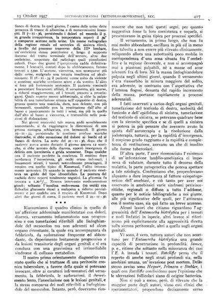 Pathologica rivista quindicinale