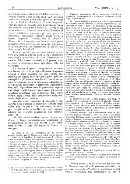 Pathologica rivista quindicinale