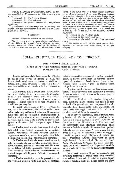 Pathologica rivista quindicinale