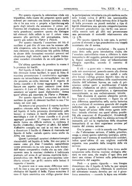 Pathologica rivista quindicinale