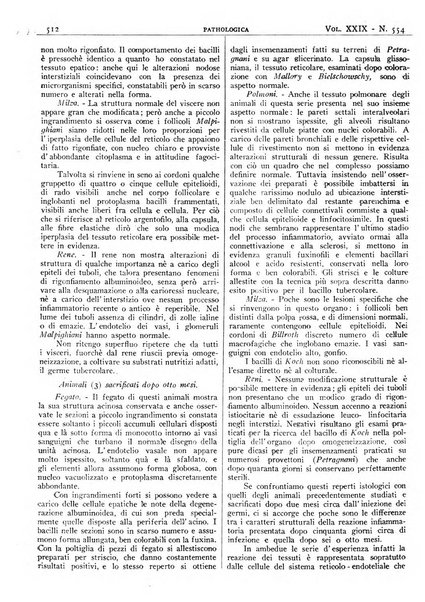 Pathologica rivista quindicinale