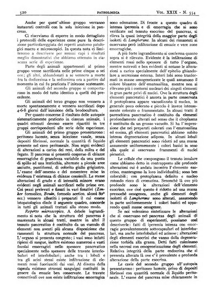 Pathologica rivista quindicinale