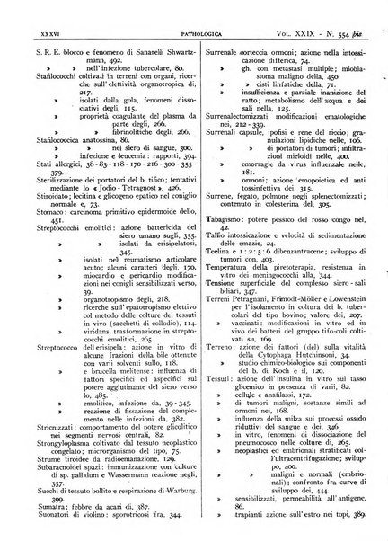 Pathologica rivista quindicinale