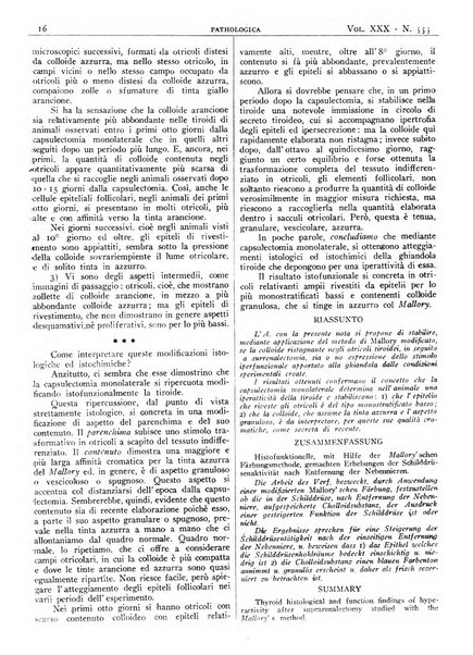 Pathologica rivista quindicinale