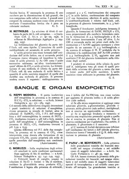 Pathologica rivista quindicinale