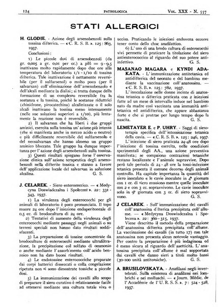 Pathologica rivista quindicinale