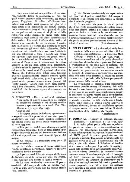 Pathologica rivista quindicinale