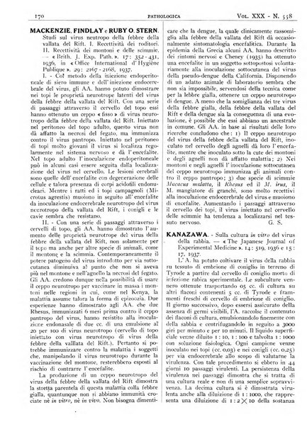 Pathologica rivista quindicinale