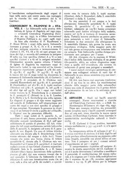 Pathologica rivista quindicinale