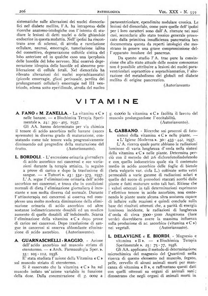 Pathologica rivista quindicinale