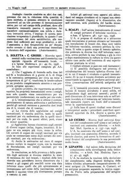 Pathologica rivista quindicinale