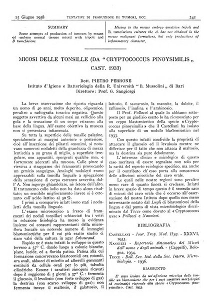 Pathologica rivista quindicinale