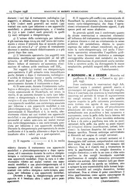 Pathologica rivista quindicinale