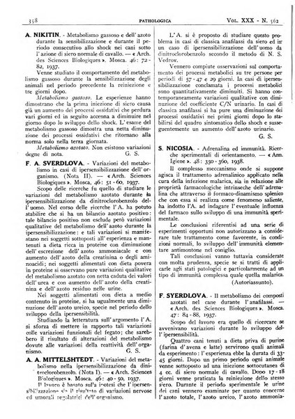 Pathologica rivista quindicinale