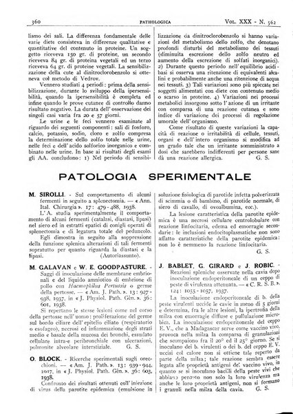 Pathologica rivista quindicinale