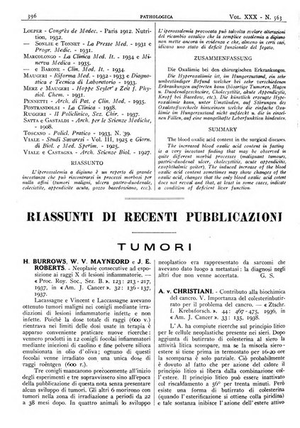 Pathologica rivista quindicinale