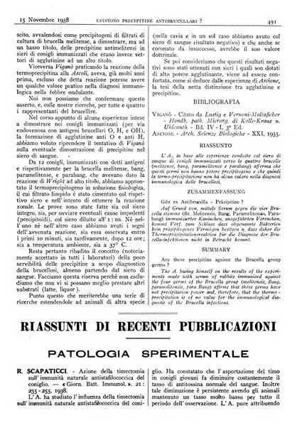 Pathologica rivista quindicinale