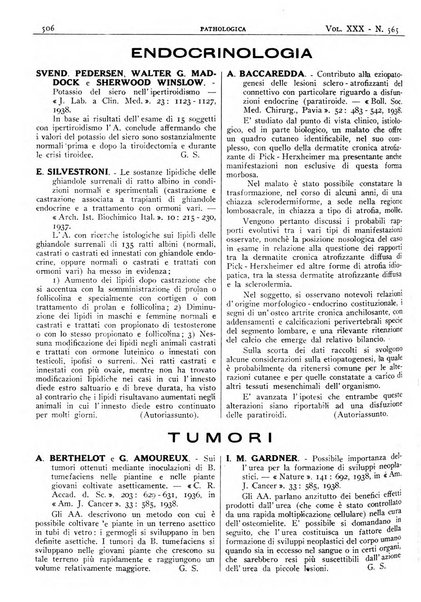 Pathologica rivista quindicinale