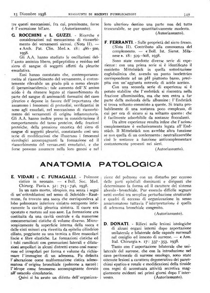 Pathologica rivista quindicinale