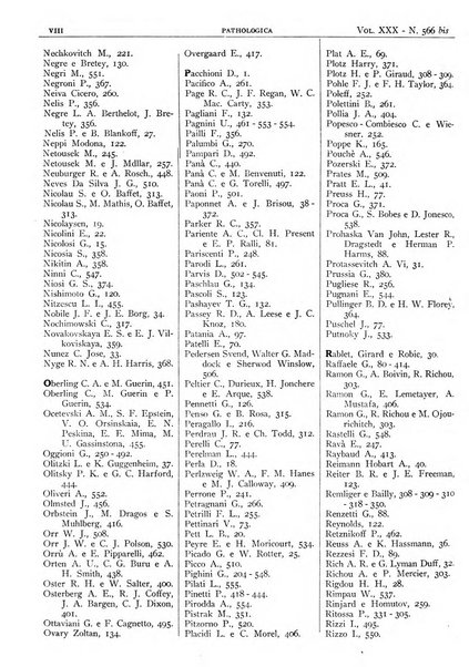 Pathologica rivista quindicinale