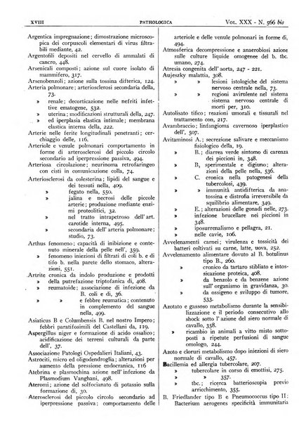 Pathologica rivista quindicinale