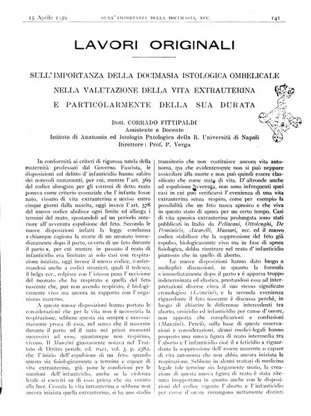 Pathologica rivista quindicinale