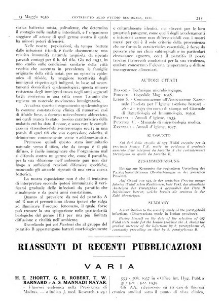 Pathologica rivista quindicinale