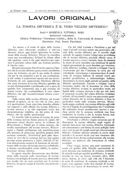 Pathologica rivista quindicinale