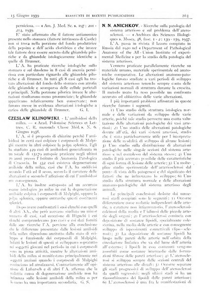 Pathologica rivista quindicinale