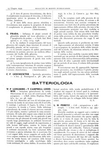 Pathologica rivista quindicinale