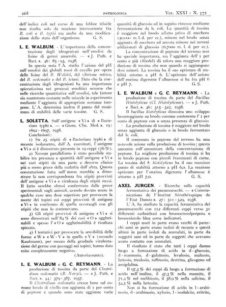 Pathologica rivista quindicinale