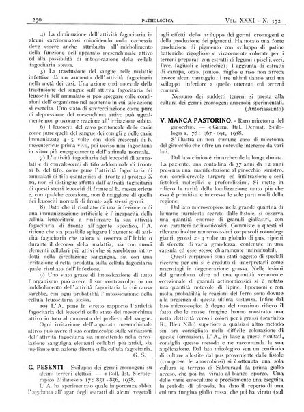 Pathologica rivista quindicinale