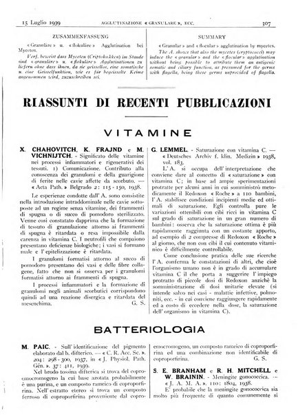 Pathologica rivista quindicinale