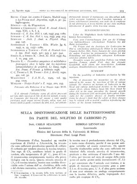 Pathologica rivista quindicinale