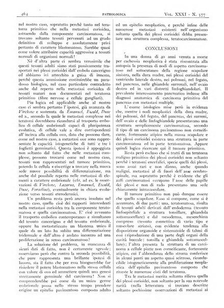 Pathologica rivista quindicinale