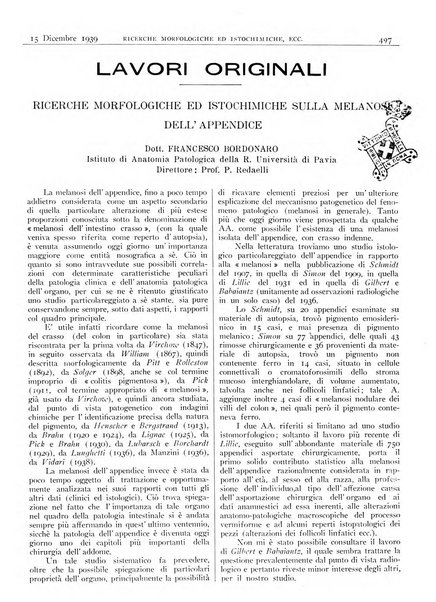 Pathologica rivista quindicinale