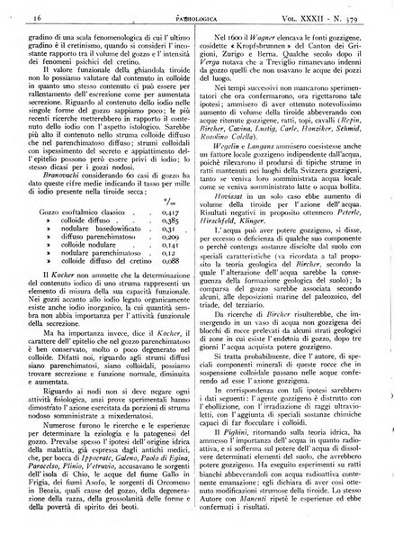 Pathologica rivista quindicinale