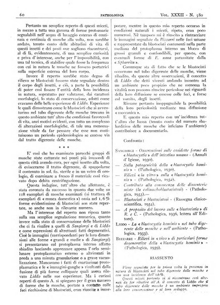 Pathologica rivista quindicinale