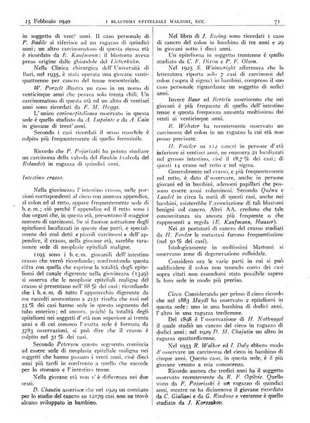 Pathologica rivista quindicinale