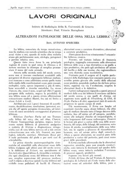 Pathologica rivista quindicinale