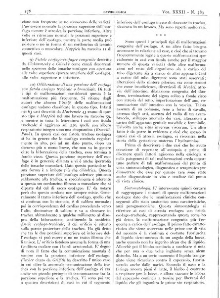 Pathologica rivista quindicinale