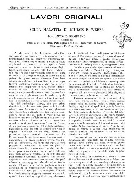 Pathologica rivista quindicinale