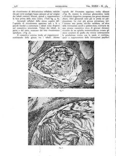 Pathologica rivista quindicinale