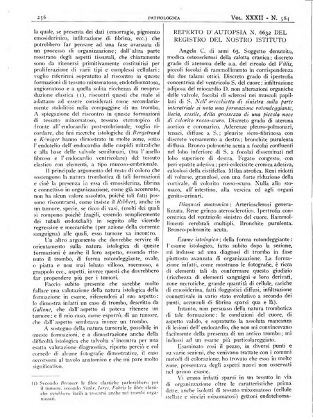 Pathologica rivista quindicinale