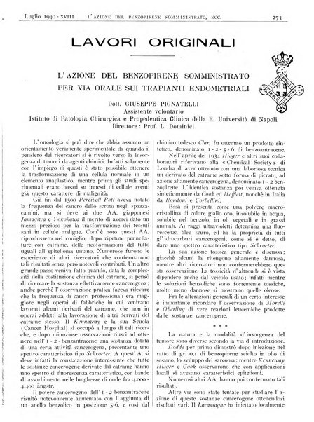 Pathologica rivista quindicinale