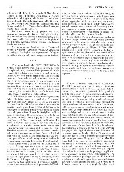 Pathologica rivista quindicinale