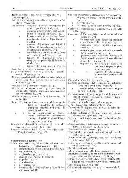 Pathologica rivista quindicinale