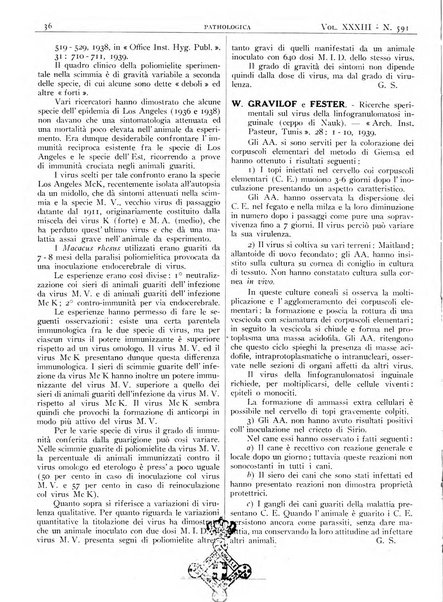 Pathologica rivista quindicinale