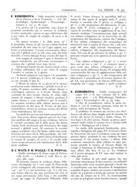 Pathologica rivista quindicinale