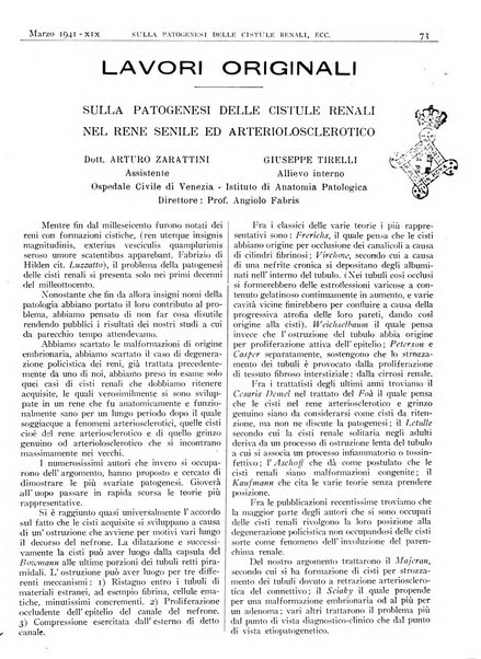 Pathologica rivista quindicinale